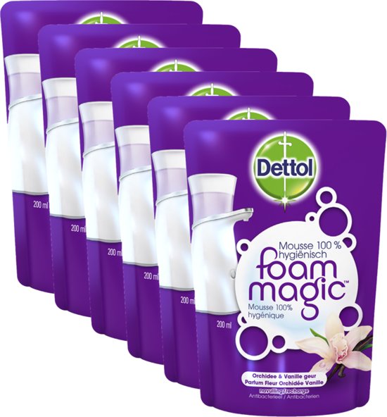 Dettol Magic Foam handzeep navulling Vanilla