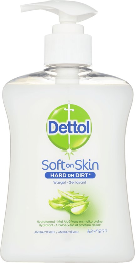 Dettol® - Soft on Skin - Aloë Vera - Antibacterieel - Hydraterende vloeibare handzeep