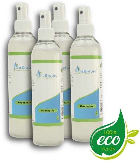 Probiotische handspray - 100% ecologisch en anti-bacteriële werking